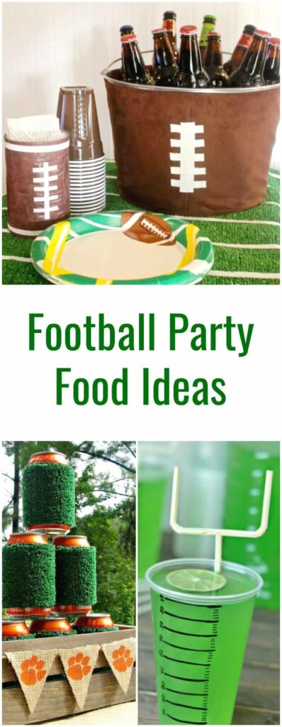 football party food ideas
