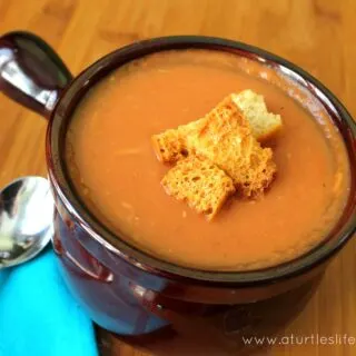 Slow Cooker Tomato Soup that tastes great and is healthy!
