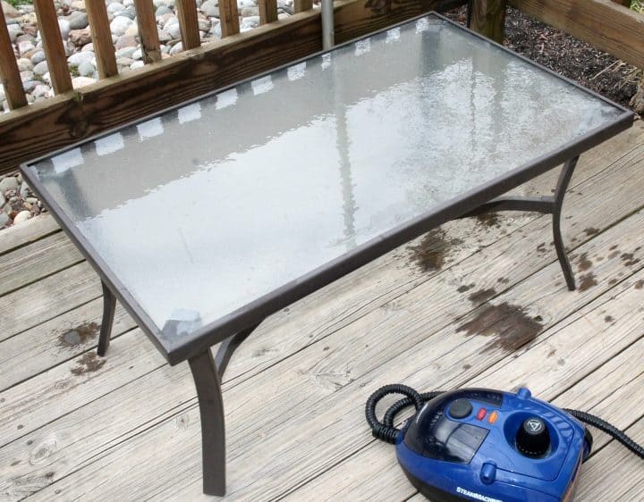 Step 4 Cleaning Patio Furniture