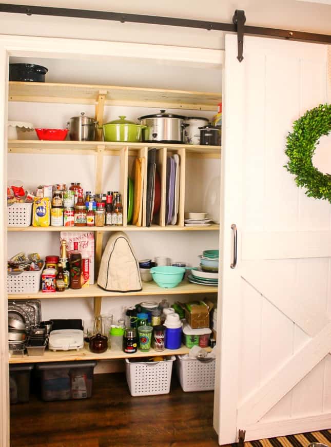 How To Build A Kitchen Pantry, Diy Pantry Closet Shelving Systems