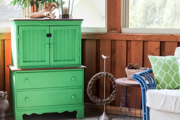 correct way to paint two tone furniture