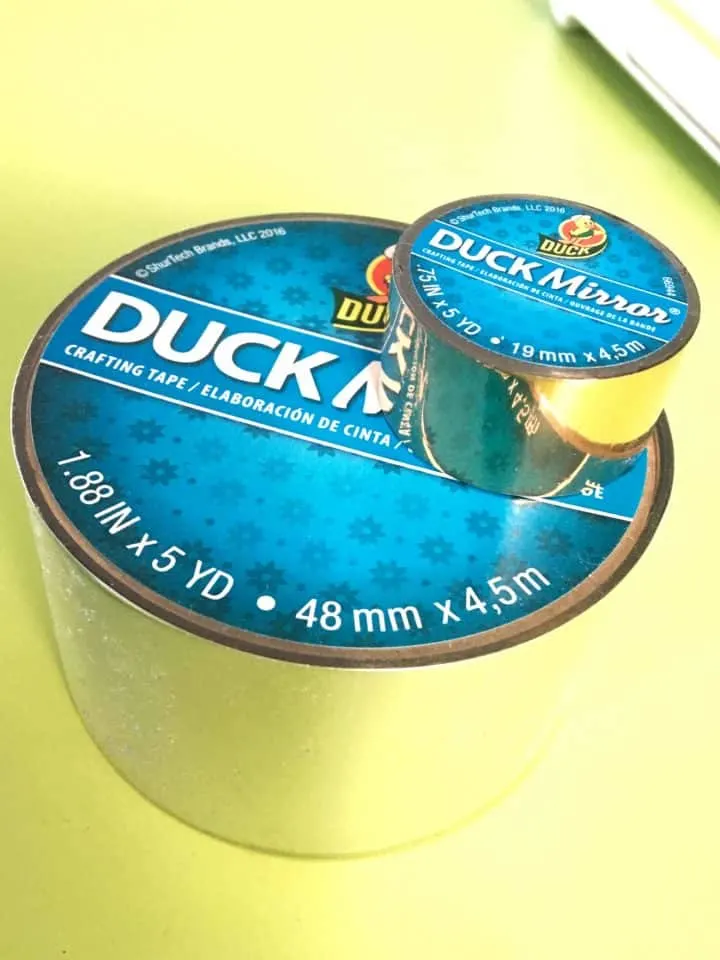 Duck Tape Mirror Tape