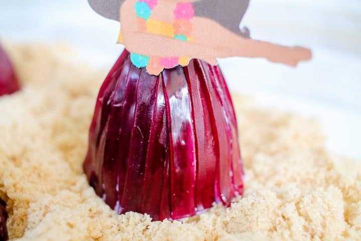 how to make hula girl cake pops with fruit roll ups
