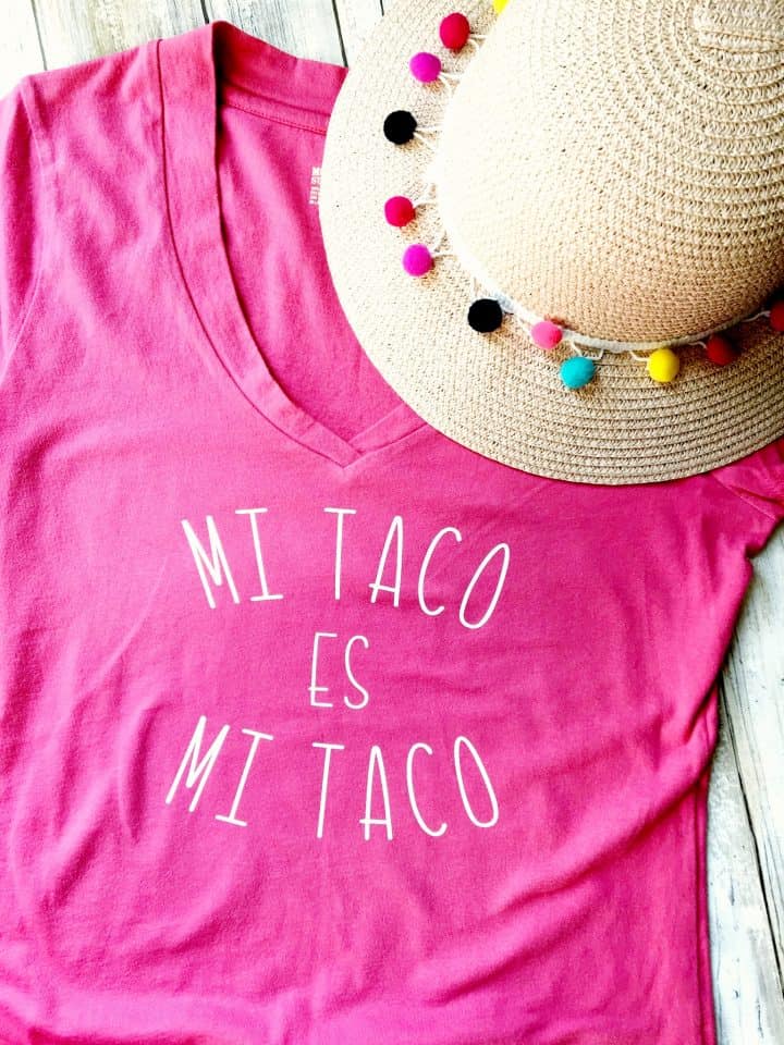 Taco tshirt for Cinco de Mayo