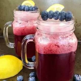 Blueberry Lemonade with Vodka
