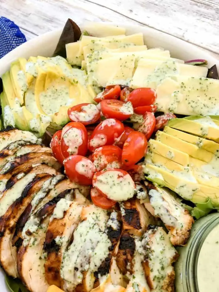 Green Goddess Salad Dressing Recipe with yogurt