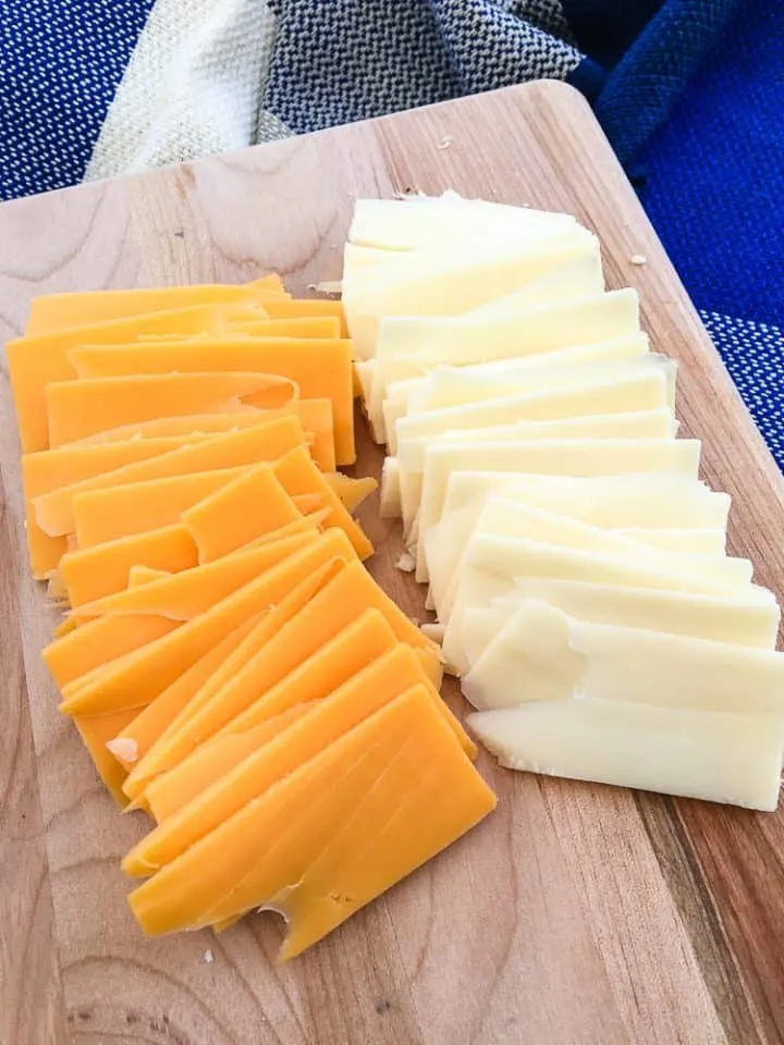 How to slice cheese