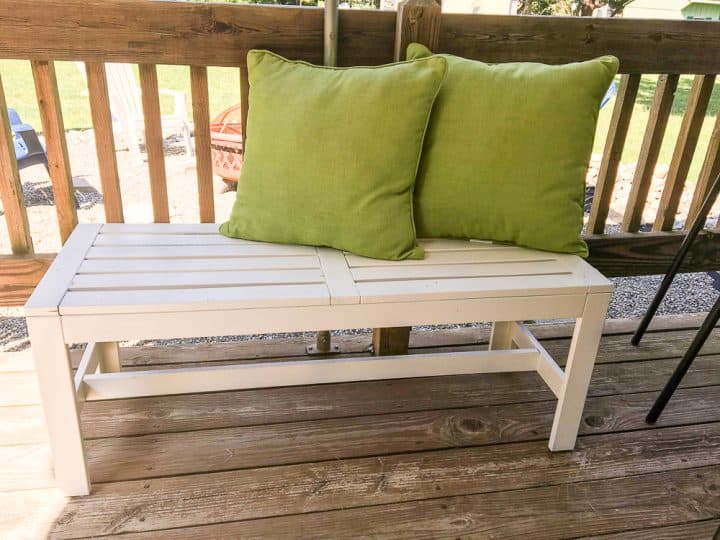 how to paint outdoor wood furniture