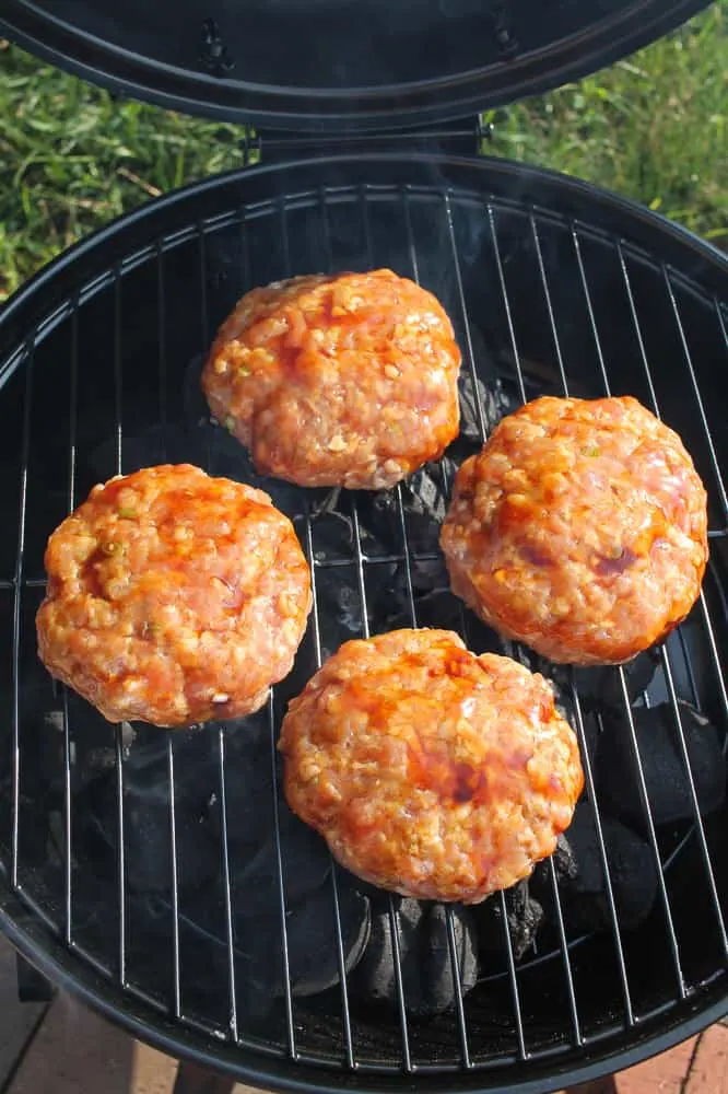 asian pork burgers recipe grilled