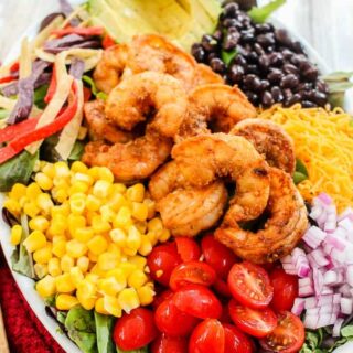Easy Shrimp Taco Salad Recipe