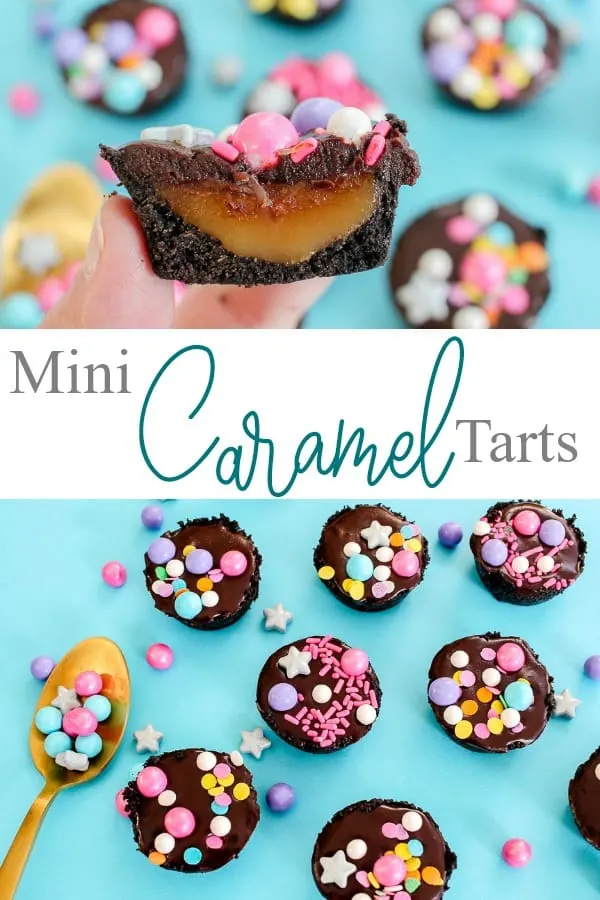 Simple Mini Chocolate Caramel Tarts