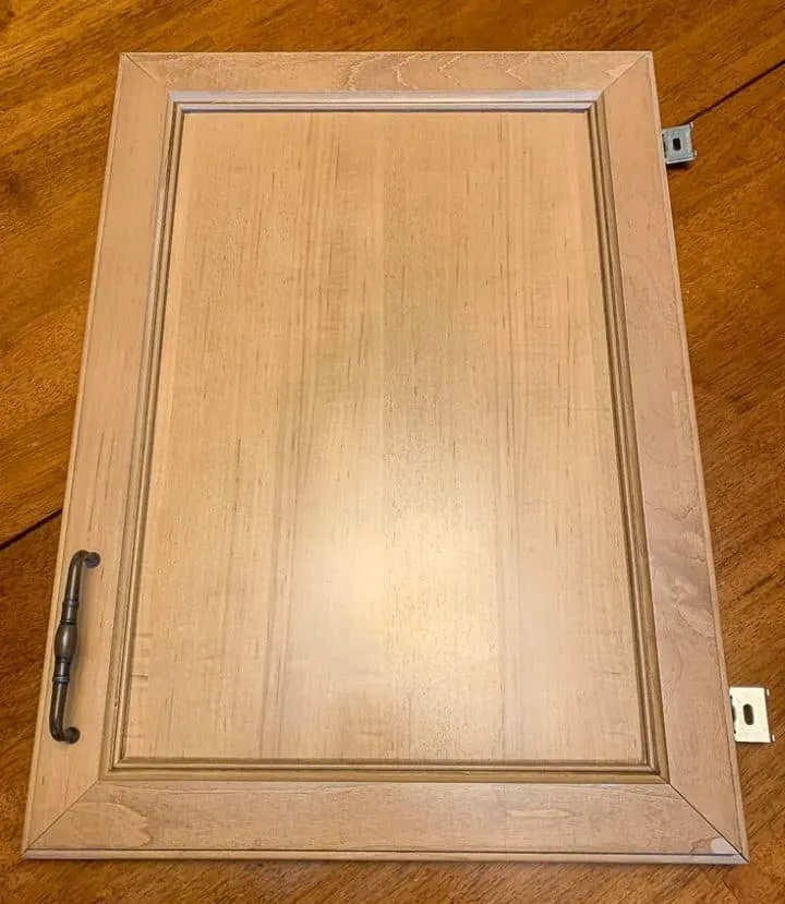 Cabinet door repurposeed upcycle