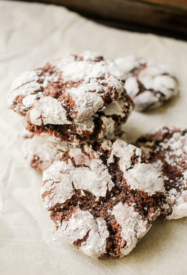 Chocolate Fudge Crinkle Cookies Recipe