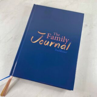 Cover the Family Journal Trailblazers which my family used to write a family mission statement